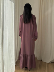 Sina dress aubergine