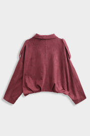 Bomber jack burgundy