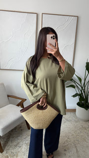 Basic shirt olive