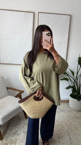 Basic shirt olive